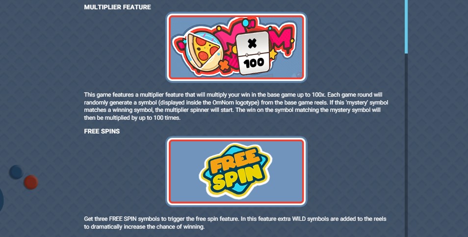Om Nom Online Slots Game Features