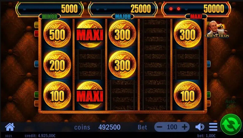 Orient Train Online Slots Game Win