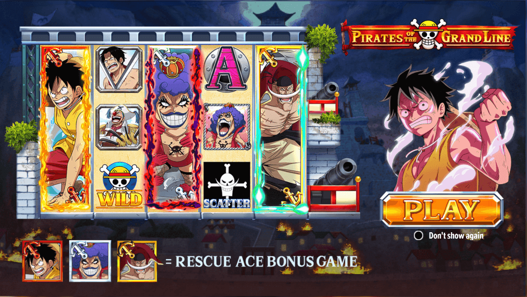 Pirates of The Grand Line Online Slots Game Features