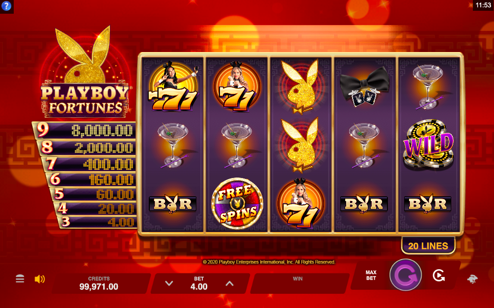 MICROGAMING_PLAYBOY_FORTUNES_SLOT_REELS