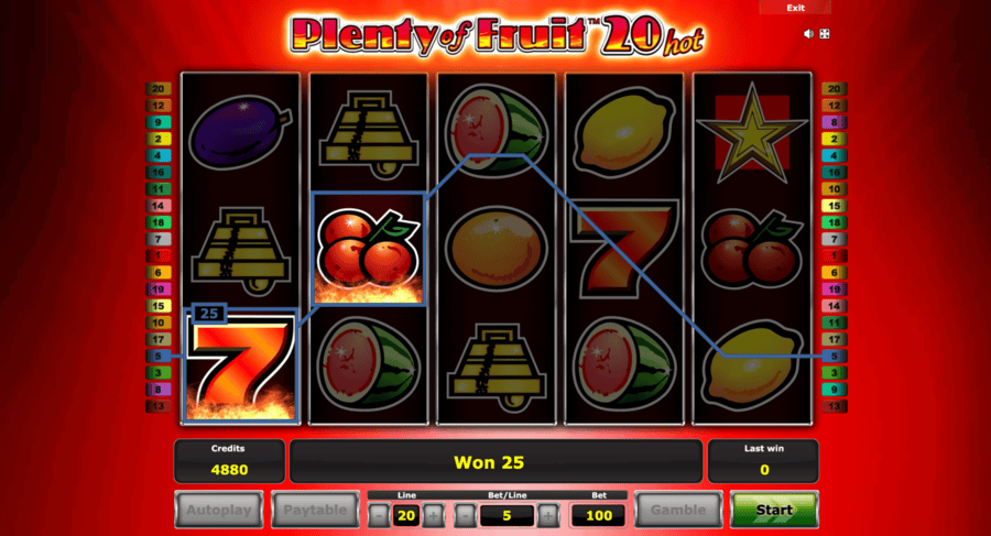 plenty of fruit tragamonedas screenshot