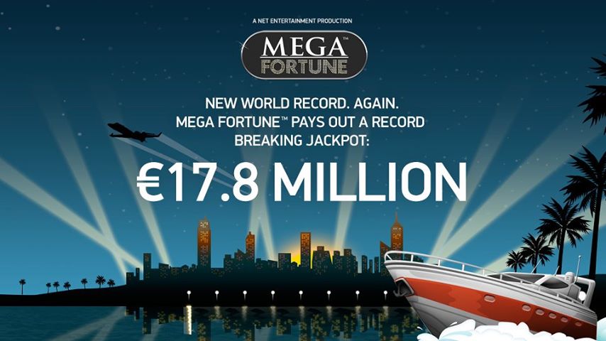 Jackpot progresivo NetEnt Mega Fortune ganancia 2013