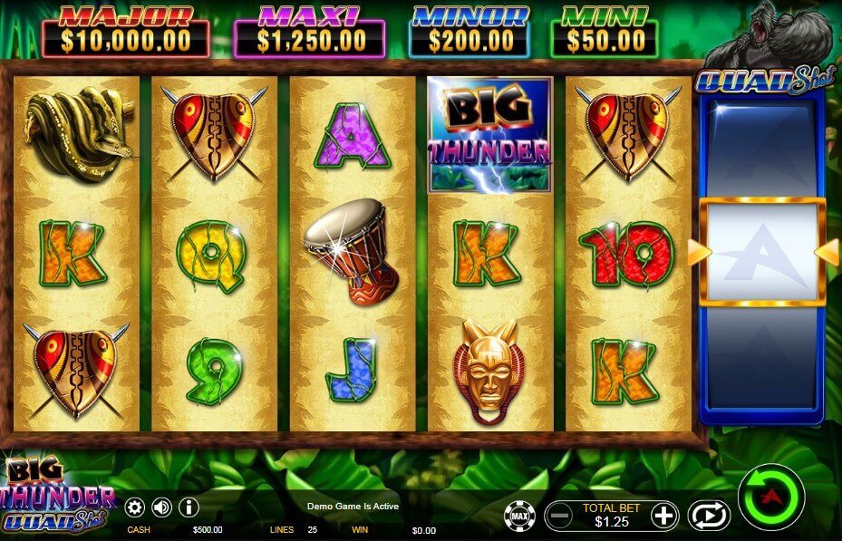 Quad Shot slot gameplay