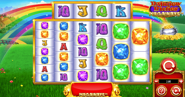 imagen de tragamonedas Rainbow Riches Megaways