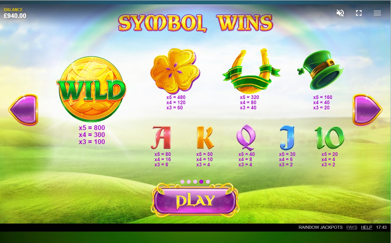 RED_TIGER_GAMING_RAINBOW_JACKPOTS_SLOT_PAYTABLE