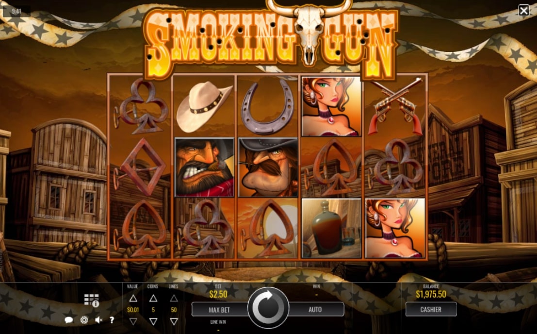 Rival Smoking GunCarretes de la Tragamonedas