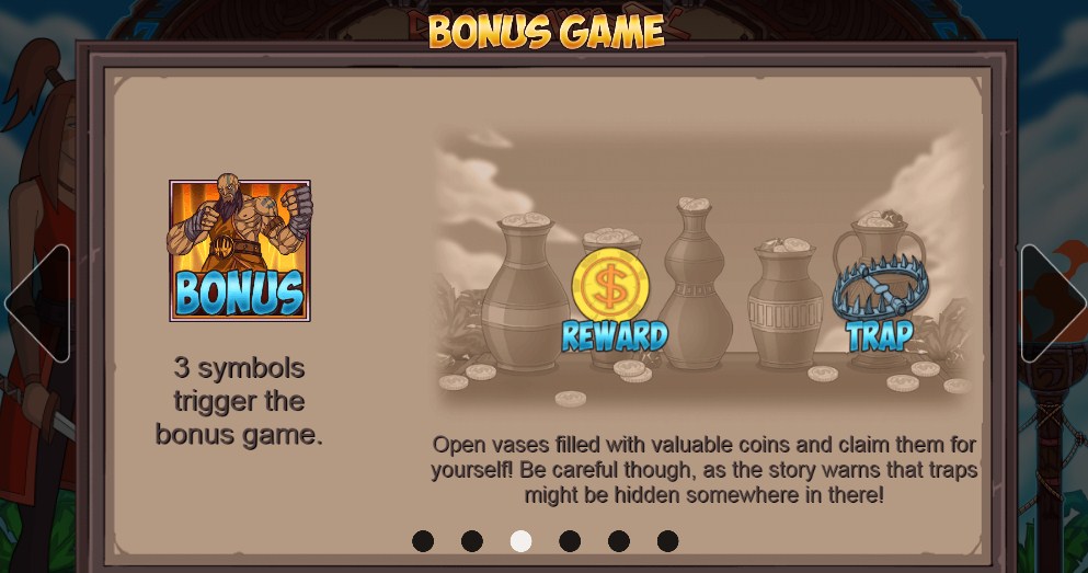 Runewars online slot game bonus feature