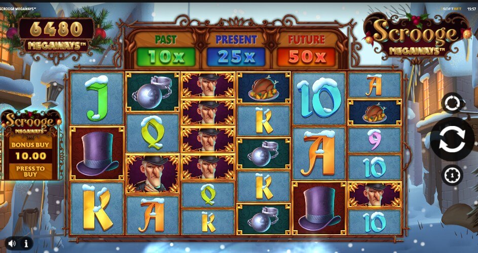 Scrooge Megaways Online Slots Game Reels