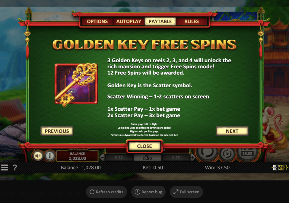 Spring Tails online slot game bonus feature