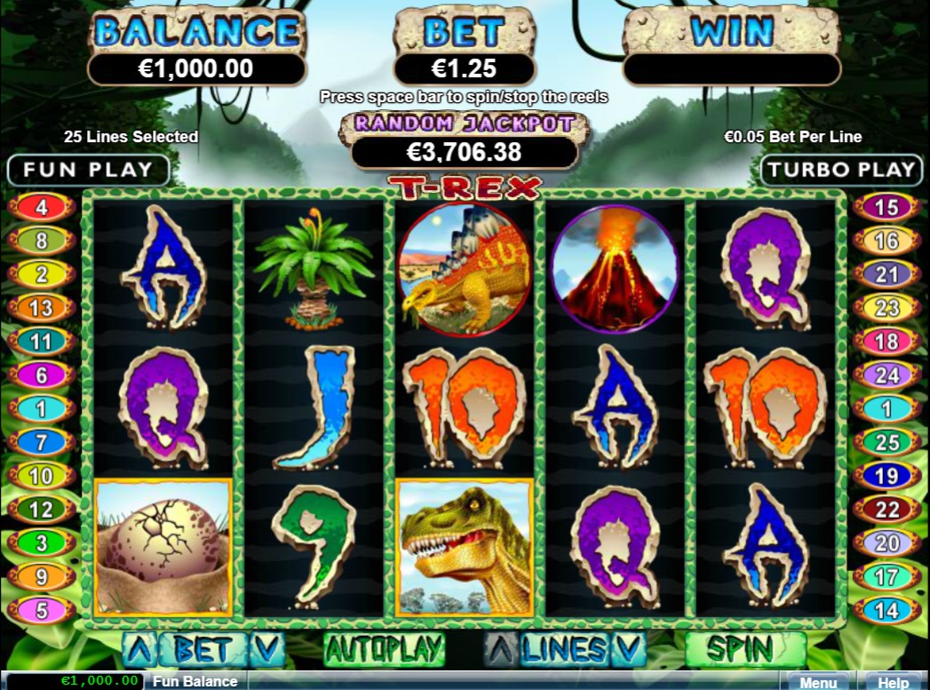 T Rex Slot Review, Bonuses & Free Play (97.5% RTP)