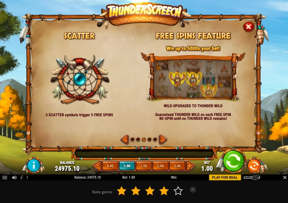 Thunder Screech bonus