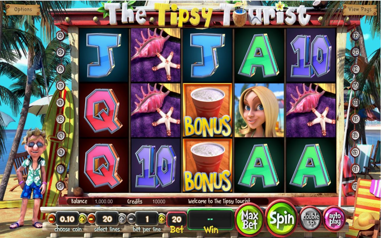 BetSoft Tipsy Tourist