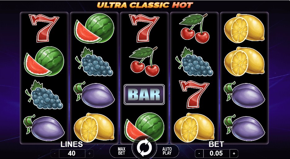 Ultra Classic Hot online slot game reels