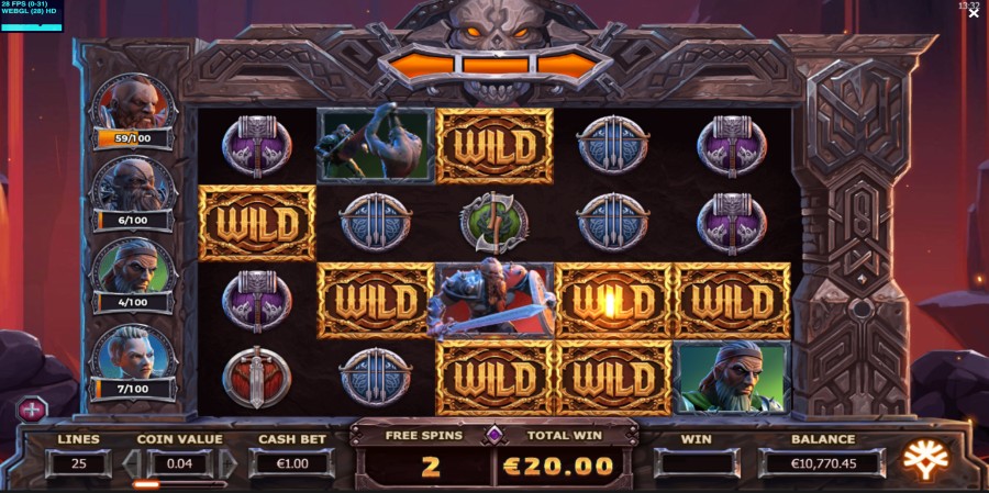 imagen de ronda bono de Vikings Go To Hell