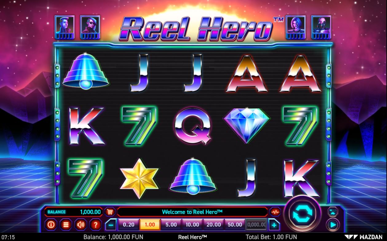 Wazdan Reel Hero Slot Overview