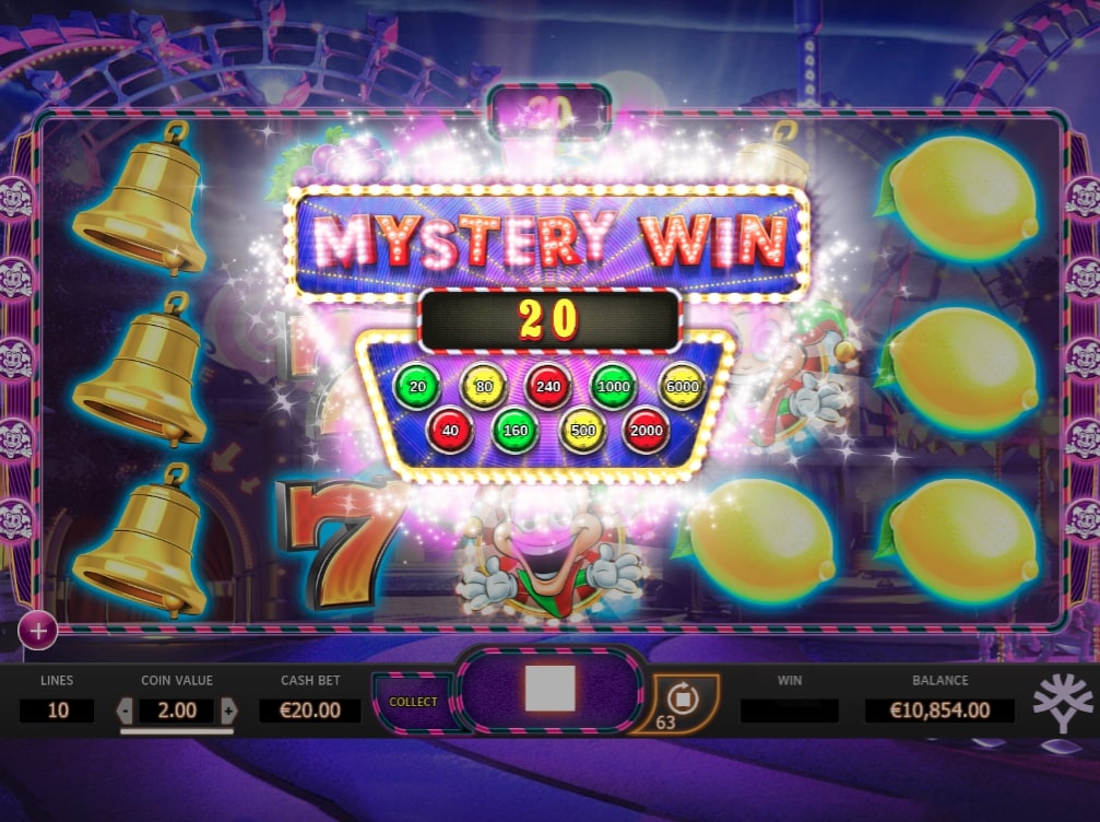 Rounds de bonus Yggdrasil Gaming Jokerizer fonctionnalité bonus