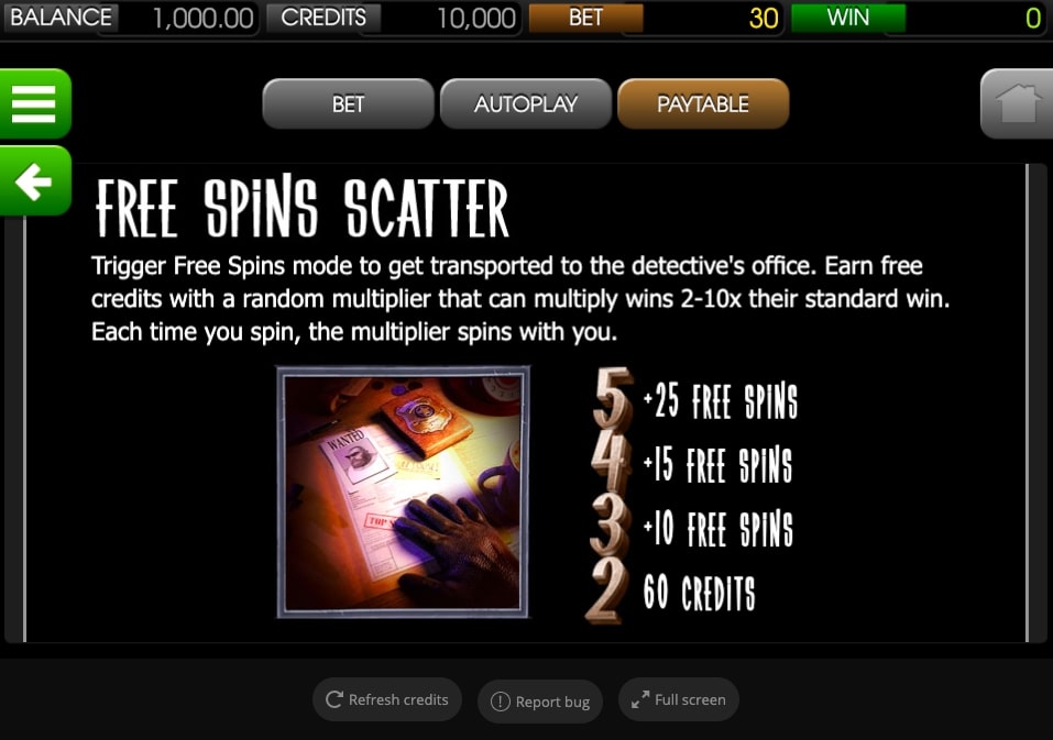 After Night Falls Slot Features