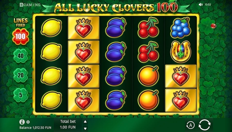 all lucky clovers reels