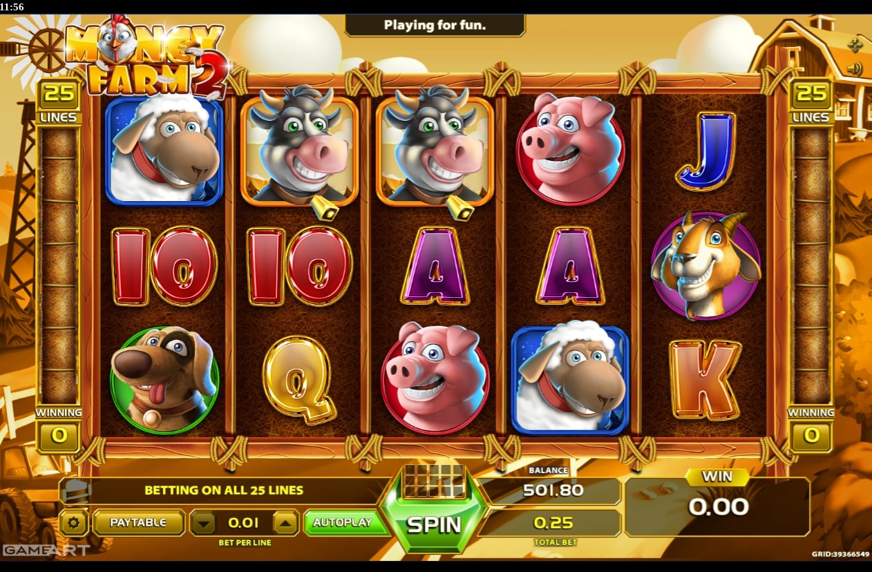 Animal Theme Money Farm 2 Slot