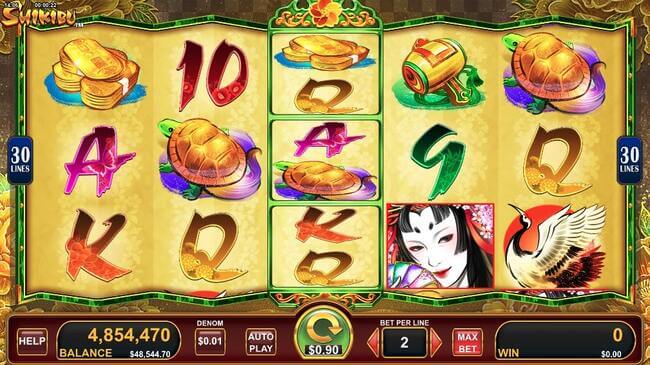 imagen de tragamonedas con tema asiatica