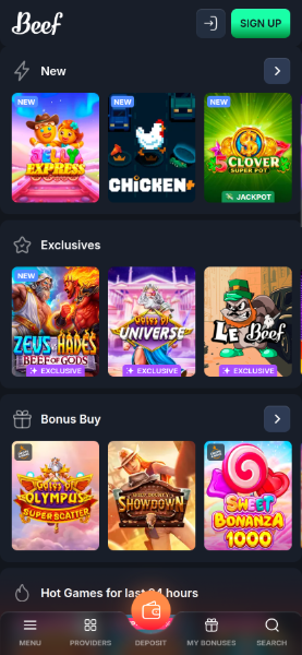 beef casino homepage