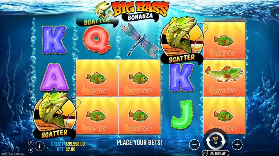 Big Bass Bonanza de Pragmatic Play