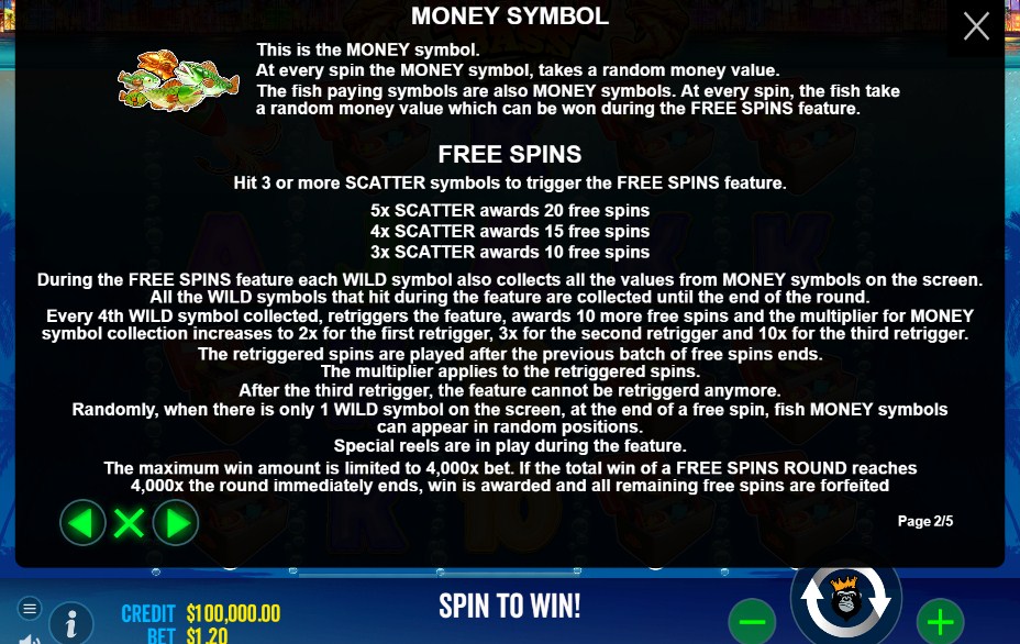 bigger bass bonanza feature