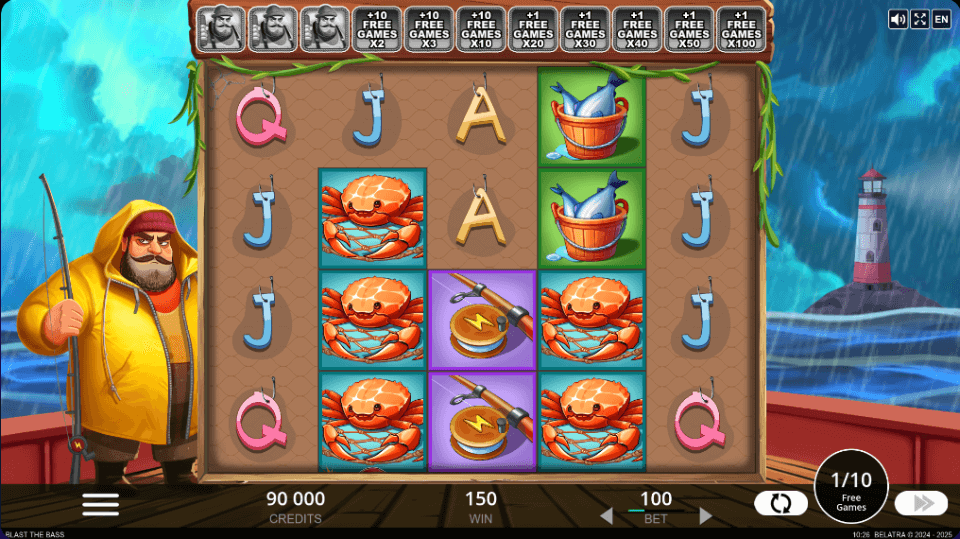 blast the bass free spins