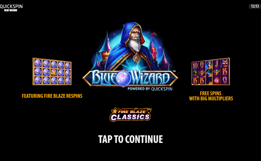 Blue Wizard Slot Review, Bonuses & Free Play (96 RTP)