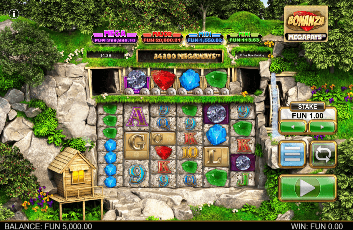 Bonanza Megapays Online Slot Game Features
