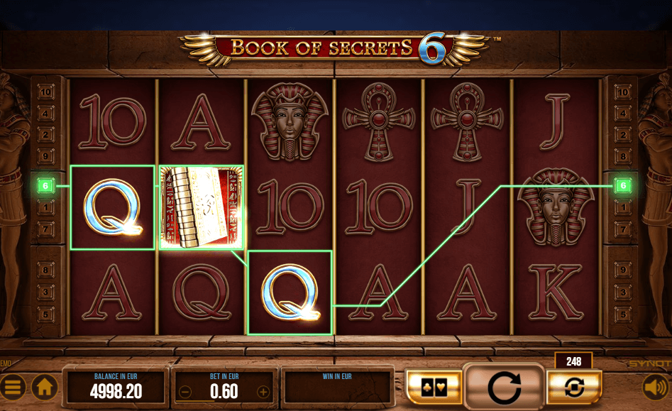 Book of Secrets 6 Online Slot Game Features