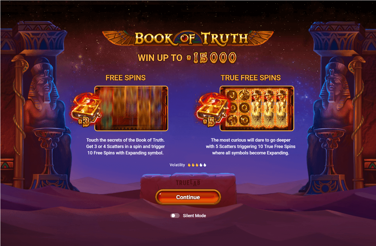Book of Truth Online Slot Game Intro