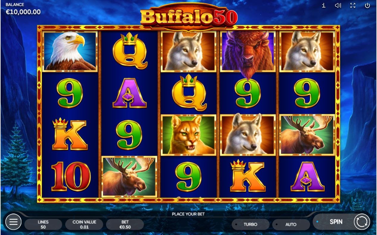 Buffalo 50 Slot Game 