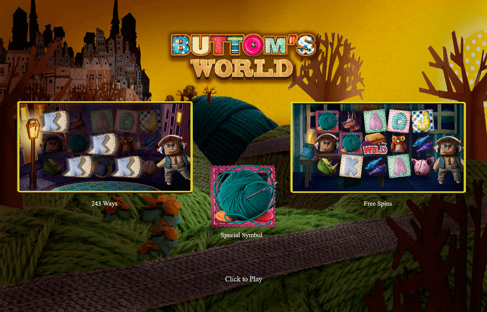 Buttoms World Online Slot Game Intro