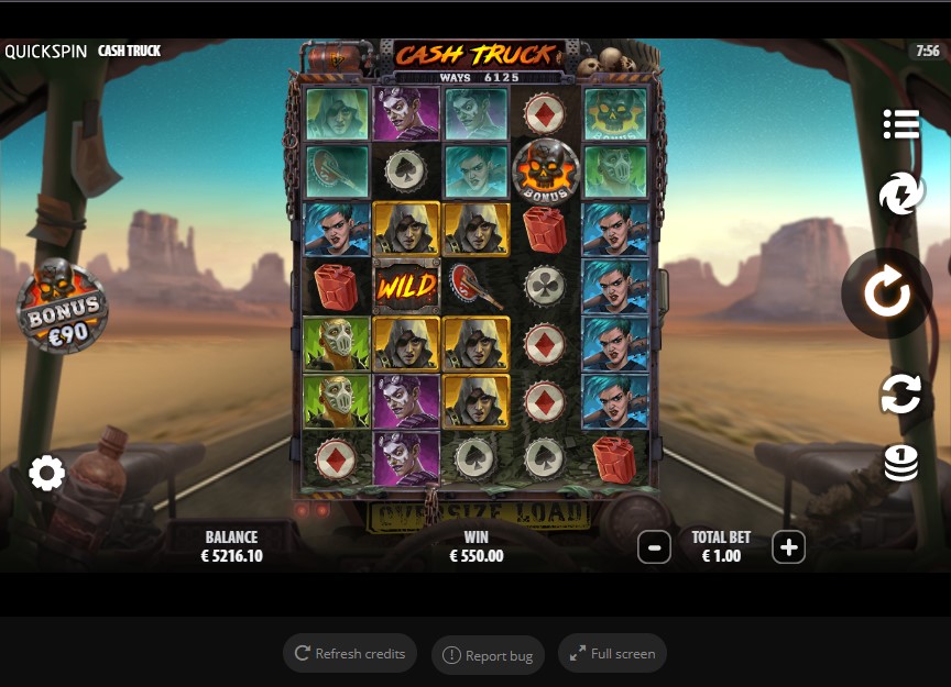 cash truck reels