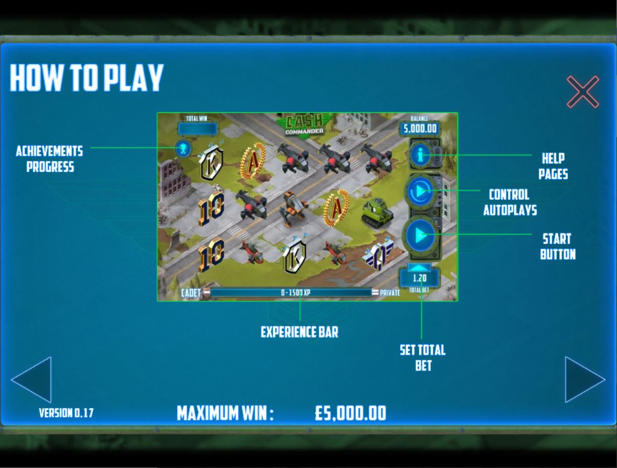 Games Warehouse Cash Commander Slot How To Play