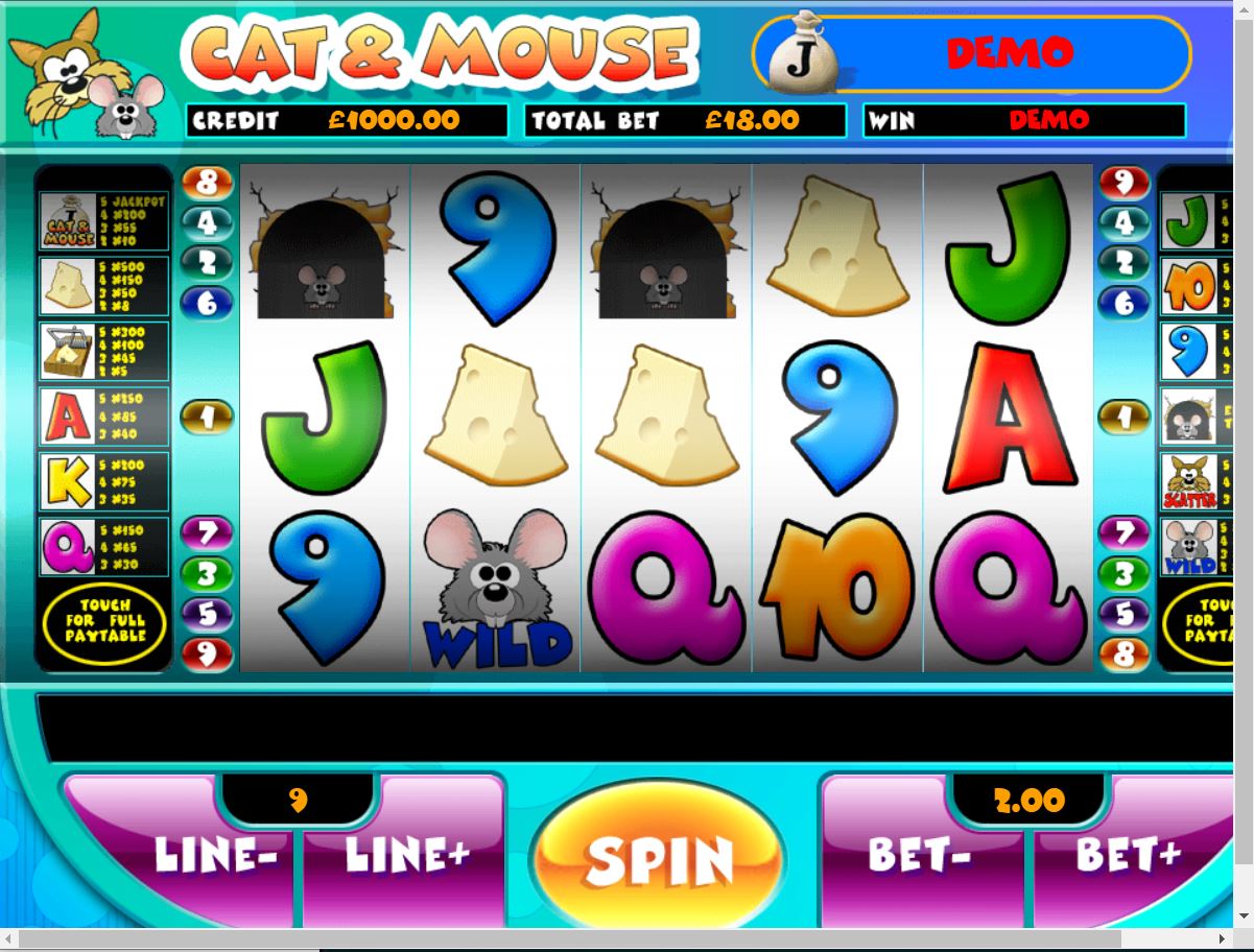 Cat And Mouse Slot Review Bonuses Free Play 93 05 Rtp