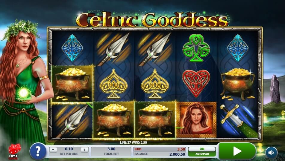 2 by 2 Gaming Celtic Goddess tragamonedas en línea