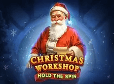 christmas workshop hold the spin icon