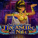 cleopatras coins treasure of the nile slot logo