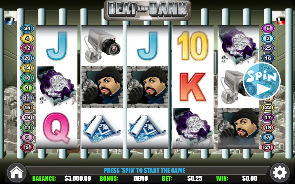 Cops and Robbers Theme Slots Beat the Bank