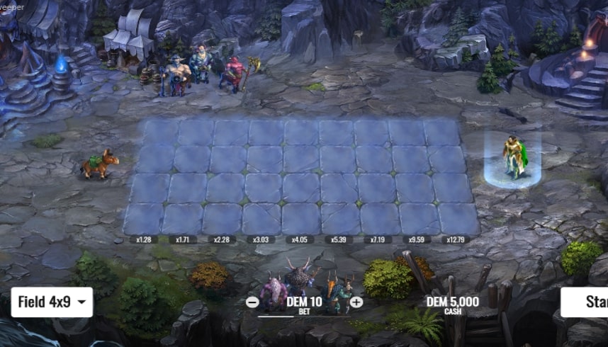 Courier Sweeper special game