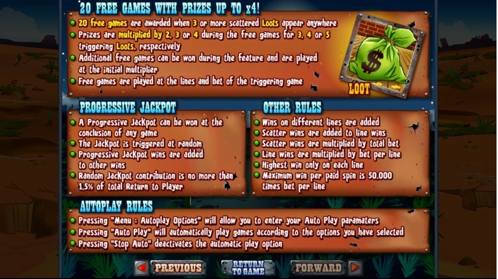 RTG Coyote Cash Slot Bonus Features