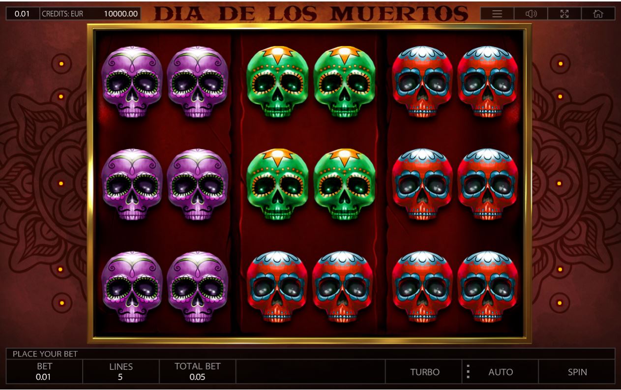 Endorphina Dia de Los Muertos Slot Review, Bonuses & Free Play (96.04% RTP)