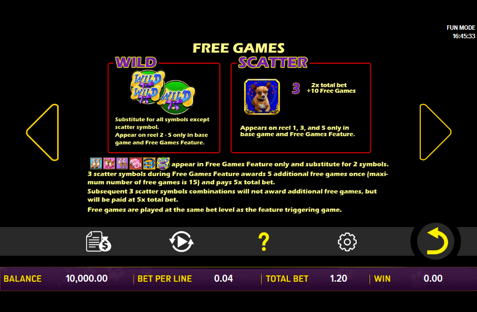 Doggone Lucky Online Slot Game Features