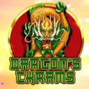 dragons charms slot logo