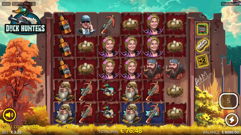 imagen de juego bonus de Duck Hunters 2