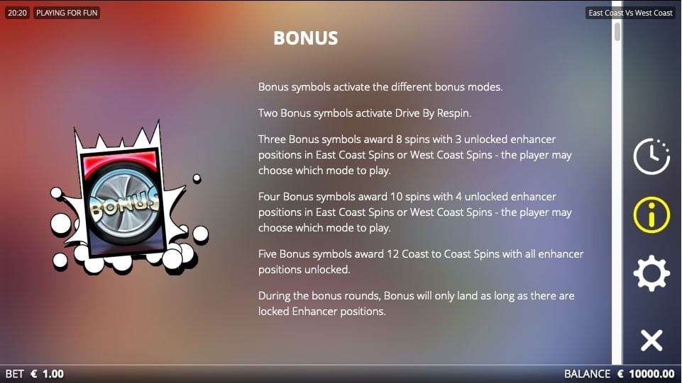 East Coast vs West Coast Slot Features