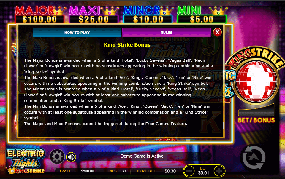 electric nights features