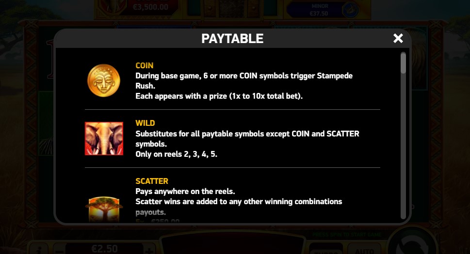 elephant stampede feature